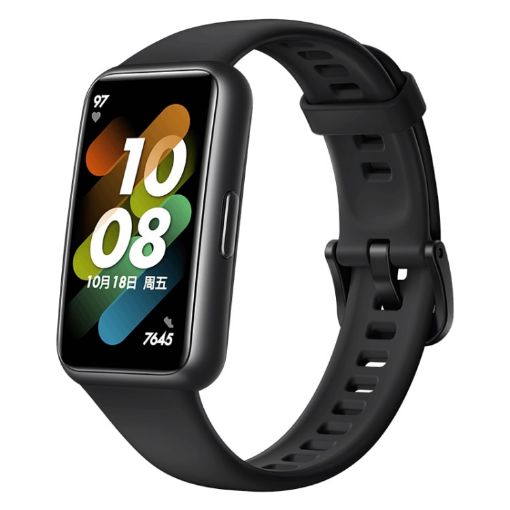 HUAWEI Band 7 NFC Smart Watch, 1.47" AMOLED Screen, Blood Oxygen Monitoring - 1