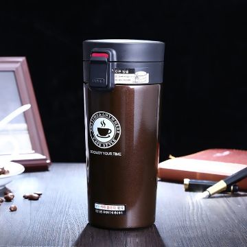 Picture of Stainless Steel Thermos Cups Insulated Tumbler, Capacity:380ml (COFFEE)