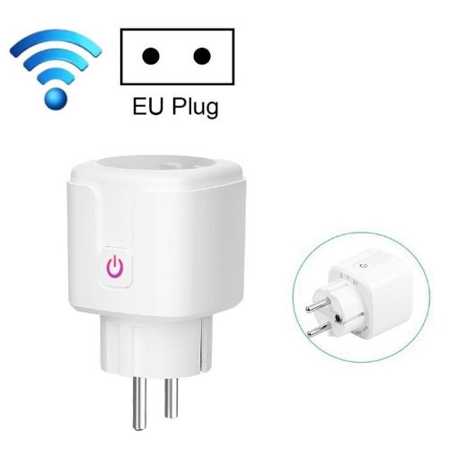Picture of Tuya Smart App Wifi Smart Socket Phone Remote Timing Voice Switch Supports Alexa EU Plug, Style: 20A Power Model