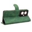 OPPO A79 5G Green Leather Phone Case - Magnetic Flip - Skin Feel - 5