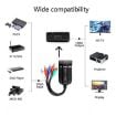 Picture of 1080P Component To HDMI Adapter Cable YPbPr To HD Interface HD Converter (Black)