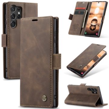 Samsung Galaxy S24 Ultra CaseMe 013 Horizontal Flip Leather Phone Case - 1
