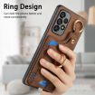 Samsung Galaxy M62/F62 Retro Skin-feel Ring Card Bag Phone Case (Brown) - 5