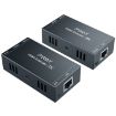 PWAY 165ft HDMI To RJ45 Network Port Extender - 1080P Lossless Transmission - 1