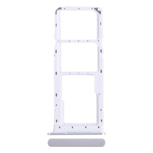 Samsung Galaxy A05 SM-A055 SIM Card Tray + Micro SD Card Tray Silver - 1