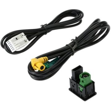 Picture of For Magotan New Touran Modified VW CD Player RCD510/310+/300+USB Switch Base+Wiring Harness (1.5m)