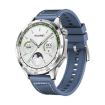Picture of For Huawei Watch GT4 46mm Nylon Hybrid Braid Silicone Watch Band, Size: 22mm (Blue)