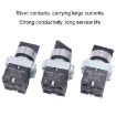 CHINT NP2-BD21 Power Transfer Switch 22mm - Self-locking 1NO - Short Handle Master Knob - 6