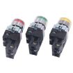 Picture of CHINT NP2-BW3362/220V 1 NC Pushbutton Switches With LED Light Silver Alloy Contact Push Button