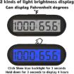 Picture of 2 in 1 Car Electronic Watch Luminous LCD Digital Portable Mini Thermometer