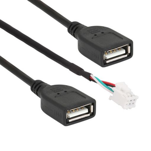 Palminfo Android Navigation 6 Pin Dual USB Wiring Harness - 1