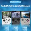 Picture of ANBERNIC RG35XX PLUS Handheld Game Console 3.5-Inch IPS Screen Support HDMI TV 64GB (Transparent Black)