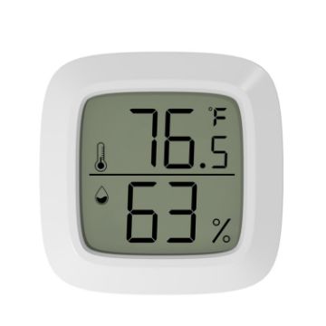Picture of Mini Electronic Pet Temperature And Humidity Meter Highly Precise Temperature And Humidity Meter For Home Use, Model: Degrees Fahrenheit