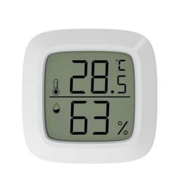 Picture of Mini Electronic Pet Temperature And Humidity Meter Highly Precise Temperature And Humidity Meter For Home Use, Model: Degrees Celsius