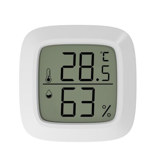 Picture of Mini Electronic Pet Temperature And Humidity Meter Highly Precise Temperature And Humidity Meter For Home Use, Model: Degrees Celsius