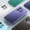 vivo iQOO 12 Dark Purple Phone Case - Micro Frosted Metal Paint PC - 2