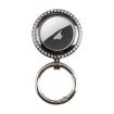 Picture of For Airtag Tracking Locator Electroplated Protective Case with Keychain (Black)