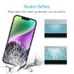 Picture of For iPhone 15 / 15 Pro 10pcs 0.26mm 9H 2.5D High Aluminum Tempered Glass Film