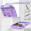 Samsung Galaxy Tab S9+ 12.4 X810 Kids EVA Shockproof Case (Light Purple) - 3