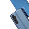 Samsung Galaxy A15 Gold Mirror Leather Phone Case with Holder - 6