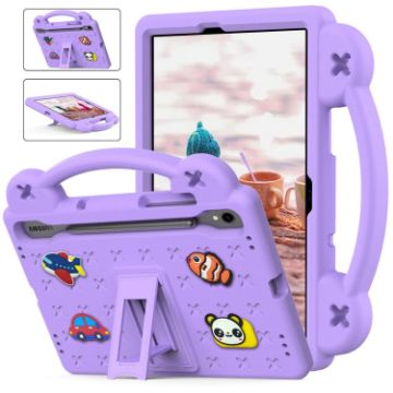 Samsung Galaxy Tab S7 T870 Kids Case - Light Purple - 1