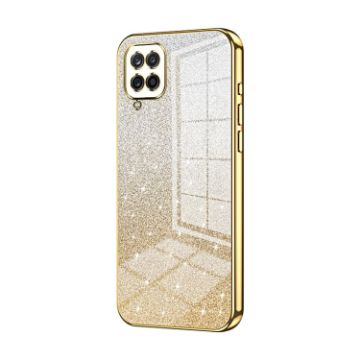 Samsung Galaxy A12 4G / 5G Gold Glitter Powder Phone Case - 1