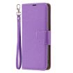 Samsung Galaxy A55 Purple Flip Leather Phone Case - 2