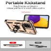 Samsung Galaxy A42 5G Sliding Camshield Holder Phone Case - Gold - 5
