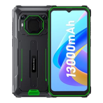 Picture of Blackview BV6200 Pro, 6GB+128GB, IP68/IP69K/MIL-STD-810H, 6.56 inch Android 13 MediaTek Helio P35 Octa Core, Network: 4G, OTG, NFC (Green)