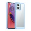 Motorola Moto G84 Blue Acrylic Hybrid TPU Phone Case - 1