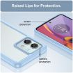 Motorola Moto G84 Blue Acrylic Hybrid TPU Phone Case - 6