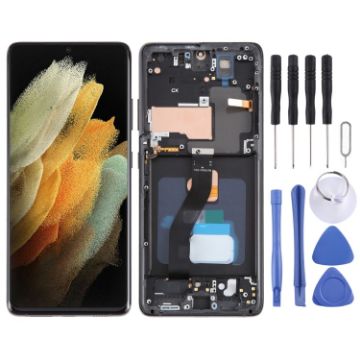 Samsung Galaxy S21 Ultra 5G OLED LCD Screen 6.67" Black - 1