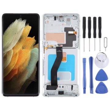 Samsung Galaxy S21 Ultra 5G OLED LCD Screen 6.67" Silver - 1