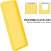 Samsung Galaxy A05s Yellow Liquid Silicone Shockproof Phone Case - 5