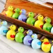 Picture of 3 PCS Painted Wooden Cartoon Bird Whistle Children Educational Music Toy, Random Color Delivery