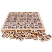 Picture of Wooden Montessori Teaching Kids Math 1 - 100 Consecutive Numbers Counting Board Plate Toy