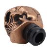 Picture of Universal Skull Head Shape Resin ABS Manual or Automatic Gear Shift Knob Fit for All Car
