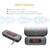 Picture of Doosl DSER116 Multifunctional Car FM Transmitter Wireless Music Receiver with 3.5mm Jack & LCD Display, Support Hands-free Call (Black)