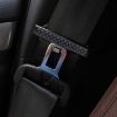 Picture of DM-013 2PCS Universal Fit Car Seatbelt Adjuster Clip Belt Strap Clamp Shoulder Neck Comfort Adjustment Child Safety Stopper Buckle (Black)
