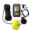 Picture of Portable Ultrasonic Fish Finder, Water Depth & Temperature Fishfinder with Wired Sonar Sensor Transducer and LCD Display