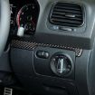 Picture of 3 PCS / Set Carbon Fiber Car Dashboard Strip Decorative Sticker for Volkswagen Scirocco 2009-2016,Right Drive