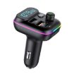 Picture of T70 Car MP3 Player FM Transmitter with Bluetooth USB Car Mobile Charger QC3.0 Quick Charge U Disk Music Player FM Modulator