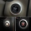 Picture of Car Engine Start Key Push Button Ring Trim Sticker Decoration for Infiniti Q50L/QX50/Q70/QX60/Q60 (Silver)