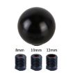 Picture of Universal Small Steel Cannon Shape Manual or Automatic Gear Shift Knob Fit for All Car (Black)