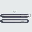 CY112 Stylus Silicone Magnetic Pen Holder for Apple Pencil1/2 - Black - 3