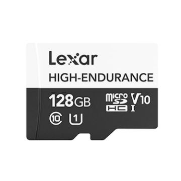 Picture of Lexar LSDM10 Security Surveillance Camera Dash Cam Memory Card, Capacity: 128GB