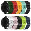 Garmin Approach S40 20mm Checkered Silicone Watch Band - Black/Grey - 4