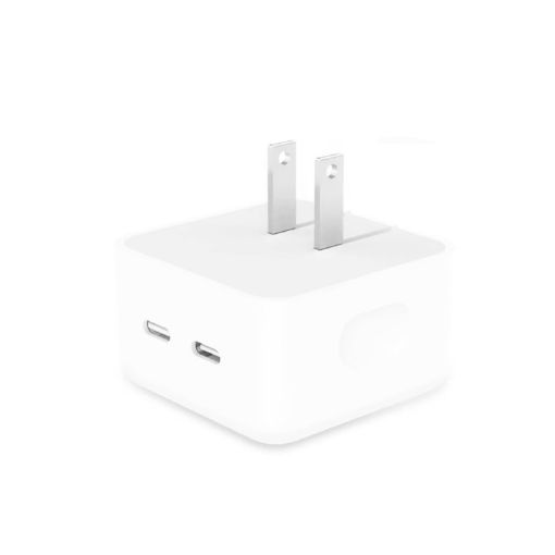 35W Dual USB-C Charger for iPhone/iPad Series - US Plug - 1