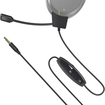 Picture of For Bose QC45 Game Headset Extension Audio Cable & Microphone