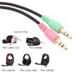 Picture of ZS0076 PC Version Gaming Headphone Cable for Sennheiser PC 373D GSP350 GSP500 GSP600 G4ME ONE GAME ZERO
